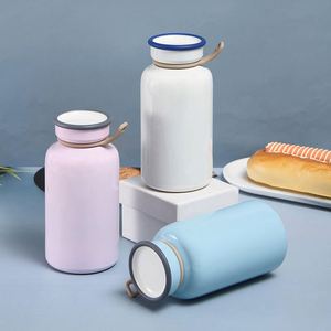 Botella de Agua Aislada al Vacío Reutilizable, Linda y Económica, para Niños y Niñas, de Acero Inoxidable, para Bebés, Mantiene la Temperatura Fría o Caliente - Product Image 2