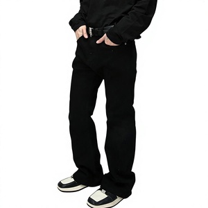 Pantalones Vaqueros de Mezclilla Elástica para Hombre, Corte Slim Fit, Estilo Casual Otoñal, con Logotipo Personalizado al por Mayor - Product Image 4