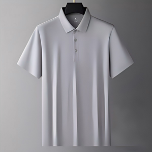 Nouveau Polo Homme Tendance 2026 – Simple, Décontracté, en Coton Pur, Respirant, Anti-boulochage, Polyvalent - Product Image 5