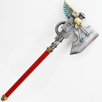 Tongkat Pedang Busa Bertema Kartun Blood Angels 70cm, Senjata Cosplay untuk Pesta Halloween, Unisex