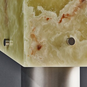 Natural Marble Table Lamp 20x42cm LED E27 Switch Control For Bedroom Living Room Study Desk - Product Image 2
