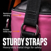 Sac de frappe multi-styles en PU robuste à suspendre, rempli de sable, pour l'entraînement de boxe et le fitness à domicile personnalisé