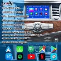 Módulo de Infoentretenimiento Inalámbrico Lsailt Android 13 8G con CarPlay, NetFlx y Google Play para Nissan Patrol 2010-2020 Y62