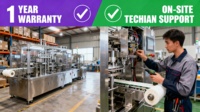 Système PLC avancé CD-160N avec fonction d'enregistrement des données, machine de fabrication de lingettes humides, personnalisable