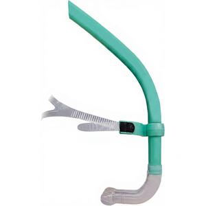 Snorkel professionnel en silicone liquide détachable anti-étouffement pour adultes et enfants, fourni par le fabricant, pour l'entraînement à la natation - Product Image 1