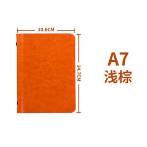 Cuaderno <span class=keywords><strong>de</strong></span> hojas sueltas A7, diario, papelería, Mini planificador portátil, organizador <span class=keywords><strong>de</strong></span> viaje, suministros para la escuela y la oficina - Product Image 6