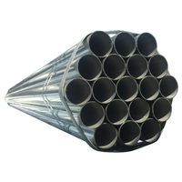 Tuyau en acier galvanisé rond de 5 pouces, personnalisable, en promotion