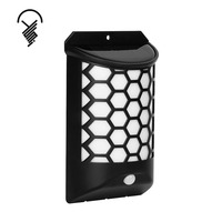 Lampes solaires murales étanches IP65 1W avec détecteur de mouvement pour extérieur et jardin