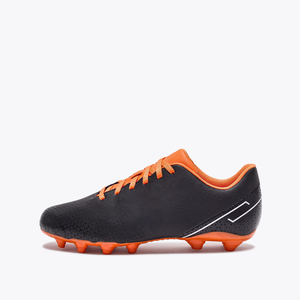 Unisex Hard Ground Rubber Studs Round Toe Football Cleats Lace up Geometric Print Upper Soccer Shoes Summer Winter Outdoor Match - Product Image 1
