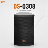 Haut-parleur professionnel DSZ 200W-800W, haut-parleur large bande de 8 pouces pour salle de conférence/club/événements