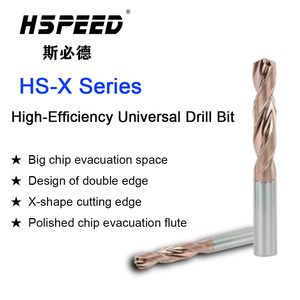 Nhà máy cung cấp trực tiếp các mũi khoan cacbua rắn để gia công thép & thép không gỉ Thiết kế làm mát 3X - Product Image 3