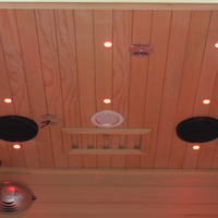 Vente flash : Sauna infrarouge pour 2 personnes avec luminothérapie rouge