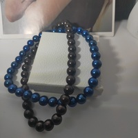 Collier en perles de résine 2 pièces, colliers tendance, Billie Eilish, vente en gros de bijoux tendance