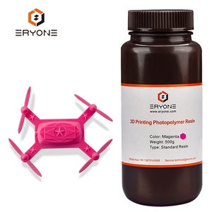 Eryone ROHS และ SDS ได้รับการรับรอง3D การพิมพ์ UV Resin กลิ่นต่ำสุด <span class=keywords><strong>OMG</strong></span> 3D เครื่องพิมพ์ LCD UV 405nm เรซิ่น500กรัมสีม่วงแดง - Product Image 2