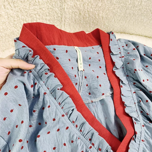 Peignoir <span class=keywords><strong>japonais</strong></span> respirant à col en V 100 % polyester, <span class=keywords><strong>grande</strong></span> <span class=keywords><strong>taille</strong></span> 100,00 kg, pour femme, printemps-automne, manches longues, style <span class=keywords><strong>kimono</strong></span>, pyjama - Product Image 3