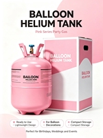 Tanque de Gas para Globos con Válvula de Seguridad a Prueba de Fugas para Arcos de Globos DIY y Decoraciones para Fiestas