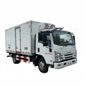 Caminhão Isuzu novo em bom estado pode transportar carne e legumes caminhão frigorífico