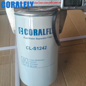 ไส้กรองน้ำมันเชื้อเพลิงเครื่องยนต์ดีเซลโรงงานจีน FS1242 P551864 BF1249 WK9052x สำหรับรถบรรทุก - Product Image 2