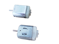 Motor DC Magnet Permanen Kecil Berkualitas Tinggi 130 3V-9V Kecepatan Tinggi untuk Sepeda Listrik & Mainan Perahu
