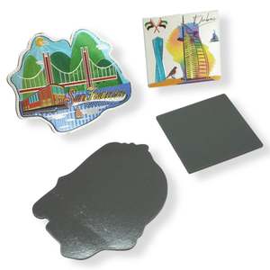 Aimant de réfrigérateur personnalisé en aluminium, souvenir de décoration intérieure, prix d'usine en gros - Product Image 6