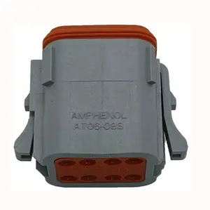 Automotive harness electrical enclosure automotive socket Amphenol AT06-08SA 8-pin