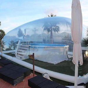 Cubierta Transparente para Piscina Inflable Portátil, Cubierta Impermeable para Piscina en el Techo, para Patios Traseros y Piscinas Comerciales - Product Image 3