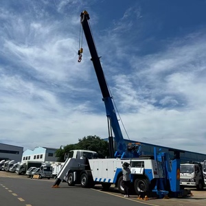 Isuzu 30 tonnes Nouveau camion de sauvetage routier avec tracteur lourd manuel diesel Camion remorque à bas prix - Product Image 4
