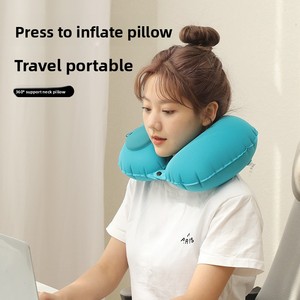 Milestar – Oreiller de voyage gonflable portable en forme de U pour le bureau et les déplacements - Product Image 6
