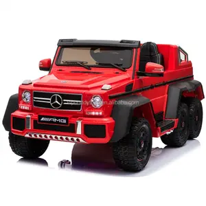 VIP BUDDY Licensed Mercedes Benz G63 Baby Six Wheel Ride-on Kids Cars Electric Ride on 12V With Remote Control for Kids