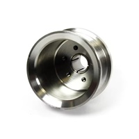 Polea de Supercargador Profesional de Precisión XBM XBM-25403 de 70 mm M111, Acero Inoxidable, Mecanizada por CNC, para Automóviles Mercedes-Benz