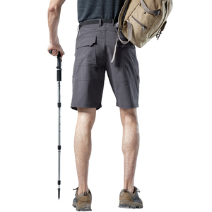 Pantaloncini elasticizzati da uomo in Nylon da uomo ad asciugatura rapida al ginocchio pantaloncini da campeggio traspiranti da <span class=keywords><strong>Trekking</strong></span> sportivo all'aperto intrecciati - Product Image 5