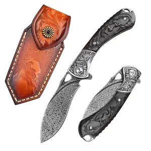 סכין קיפול באיכות גבוהה עבור גברים הגנה עצמית כלי יד הגנה עצמית כלי הישרדות טקטי סכין קיפול edc