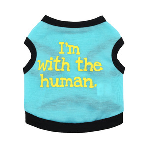 Chaleco sin mangas verde neón para mascotas, camiseta para perro con estampado FUR BABY, ropa de algodón suave para cachorros, camiseta sin mangas de verano para perros pequeños - Product Image 5