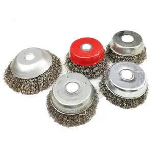 Hot selling Industrial Polishing Brush Steel Wire Cup Brush For Polishing Grinder Machine