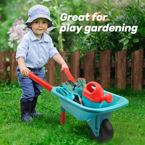 <strong>Children</strong> <strong>Suitcase</strong> Pretend Play Outdoor Indoor Toys Wheelbarrow Kids Gardening Tool Set - Product Image 3