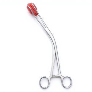 Pinces hémostatiques manuelles en acier inoxydable et pinces de laboratoire certifiées CE, pinces chirurgicales droites de 14 cm par Blush Surgical - Product Image 3
