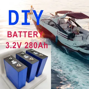 Baterai Lifepo 280 Ah Grade A 3.2V Baterai Lithium Ion Lifepo4 Liitokala 3.2V 280ah Lifepo4 Baterai Sel