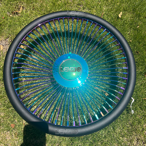 ฝาครอบดุมพวงมาลัย Lenzio Gold 64-Spoke สำหรับรถยนต์คลาสสิก ชุดอัพเกรดตกแต่ง - Product Image 2