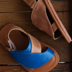 Trẻ Em Của Đáy Phẳng Da Dép Mùa Hè Mới Rắn Màu Cô Gái Dép Thời Trang Bé Dép - Product Image 2