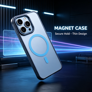เคสโทรศัพท์ใสแบบแม่เหล็กสำหรับ iPhone 17 16 15 14 13 12 11 Pro Max ป้องกันแรงกระแทก รองรับการชาร์จไร้สาย - Product Image 2