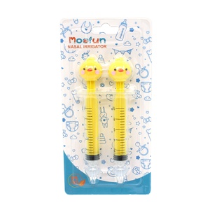 Nueva Llegada Lindo Conejo de Dibujos Animados Rana Pollo Oso Diseño 10ml Jeringa Irrigador Nasal Limpiador de Nariz <span class=keywords><strong>para</strong></span> Bebé Lavado de Nariz - Product Image 4