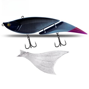 <span class=keywords><strong>Leurre</strong></span> de pêche multi-articulé fabriqué en Chine, 190 mm, 55 g, flottant, <span class=keywords><strong>leurre</strong></span> dur en plastique ABS, <span class=keywords><strong>leurre</strong></span> de pêche à queue souple - Product Image 1