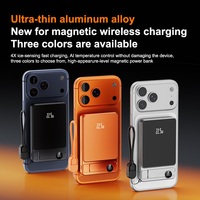 Station portable ultra-mince TDX TW72, charge sans fil, charge rapide 18W/20W/15W, écran LED, batterie Li-polymère, type-C