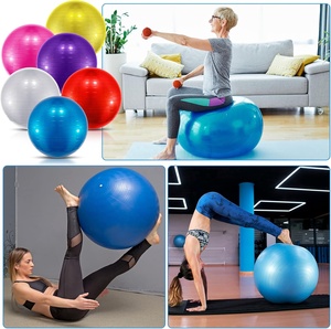 Ballon de yoga et de fitness anti-éclatement en PVC écologique, antidérapant, pour la grossesse et l'accouchement, avec pompe pour l'entraînement au yoga et au fitness - Product Image 5