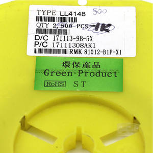 <span class=keywords><strong>1N4148</strong></span> IN4148 LL4148 Diode de commutation SMT LL-34 <span class=keywords><strong>1206</strong></span> Verre Cylindrique SOD-80 - Product Image 4