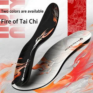 Tai-Chi/Tai-Ji Feuerwerk professionelle Basketball-Insole gepolstert Hüpfende hochelastische Sport-Insole Herren Damen Komfort-Einsätze