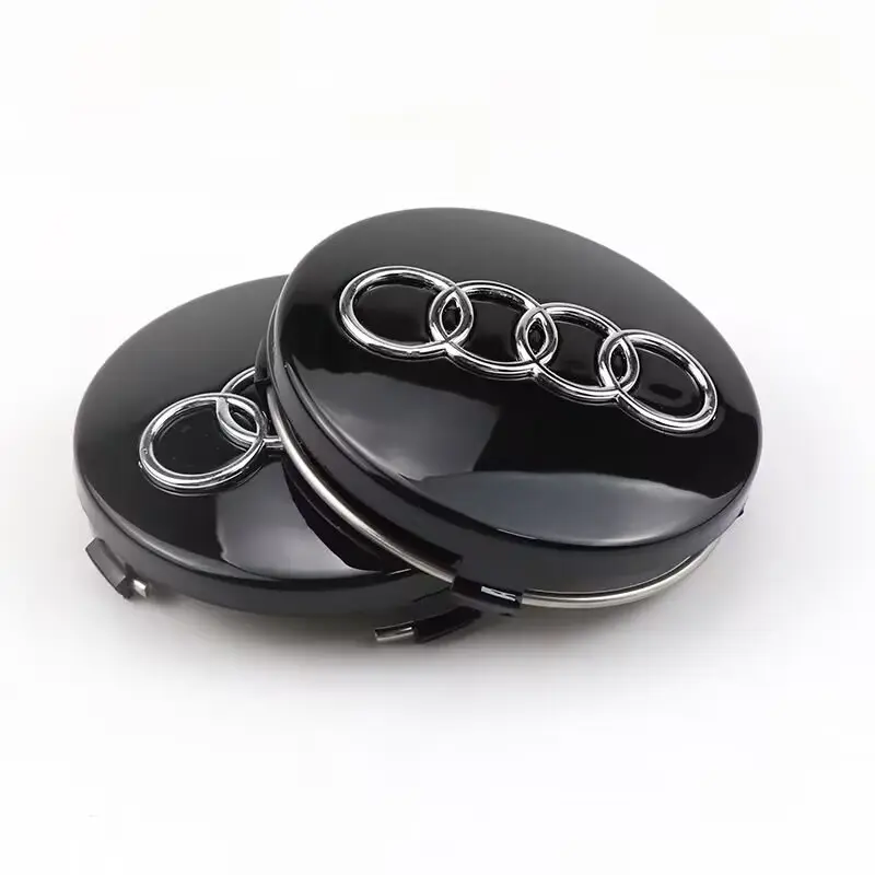 60mm tùy chỉnh Audi tự động xe bánh xe trung tâm trung tâm Mũ Vành mũ bao gồm