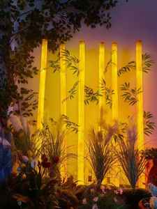 Lampe à motif artistique pour l'éclairage des festivals et des parcs, éclairage décoratif extérieur IP65 pour les projets de paysagisme - Product Image 1