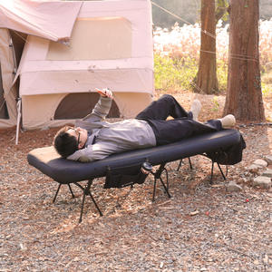 Colchón de Aire Portátil para Exteriores, Cama de Camping Plegable y Ajustable para Adultos - Product Image 1