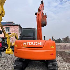 Hitachi ZX70 Secondhand Excavator Orange Rubber <b>Track</b> Hydraulic Diesel Engine Gearbox Motor PLC Hydraulic Pump 7 Ton - Product Image 2